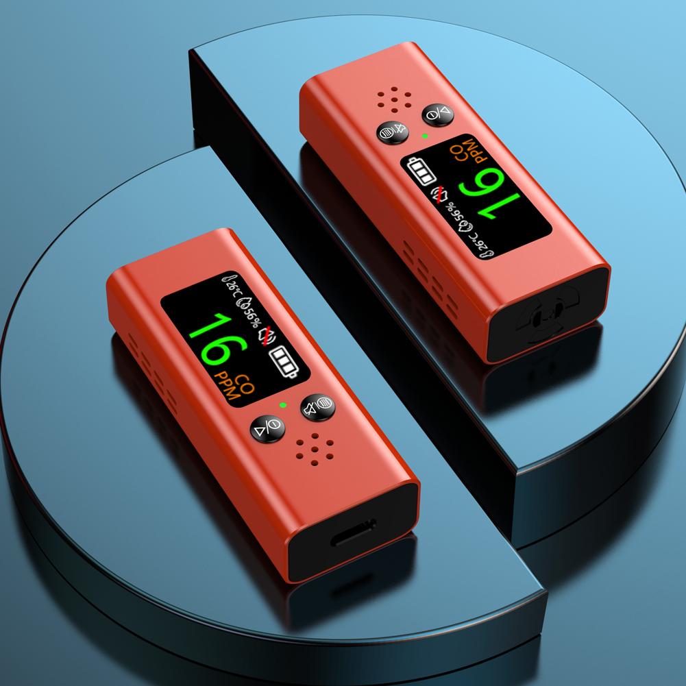 3in1 Air Quality Tester Multifunctional Carbon Monoxide Temperature Humidity Detector with Digital