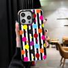 Polka Dots Art Fashion Desgin Shockproof Phone Case for iPhone 17 Air 16 16E 15 Pro Max 14 Plus 13 Mini 12 Back Cover Anti Fall