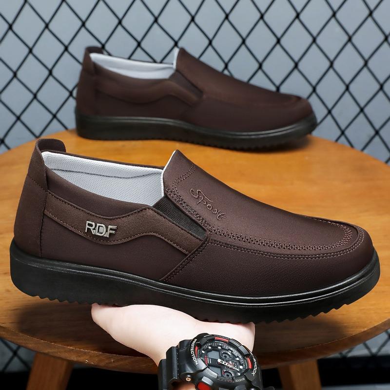 Men's Casual Shoes, Breathable and Versatile, Single Shoes with Soft Soles, Comfortable