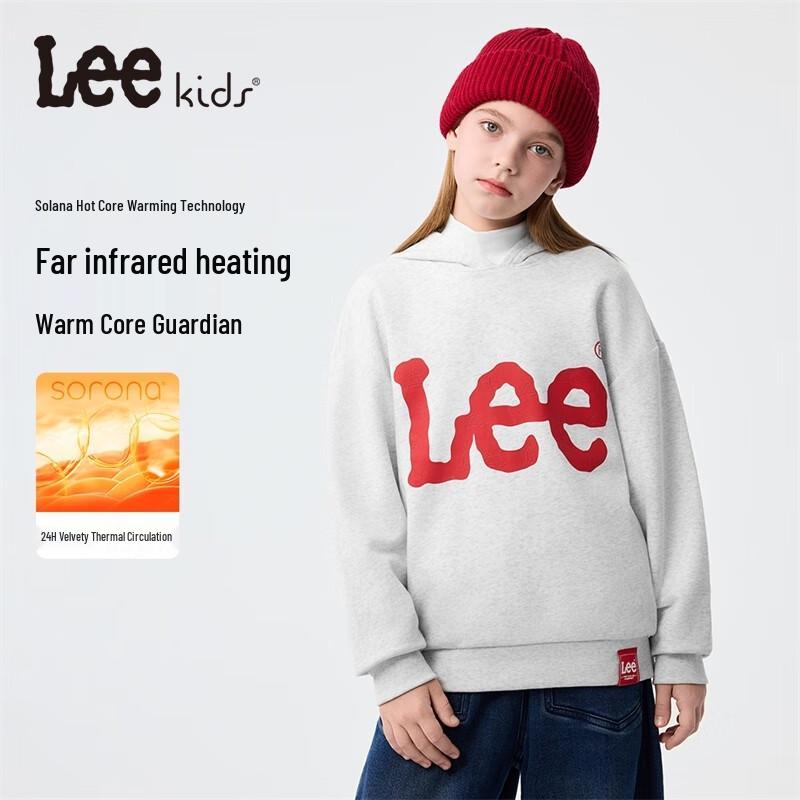 Детская толстовка LeeKids Sorona, мягкая и теплая, свободного кроя, с принтом 150