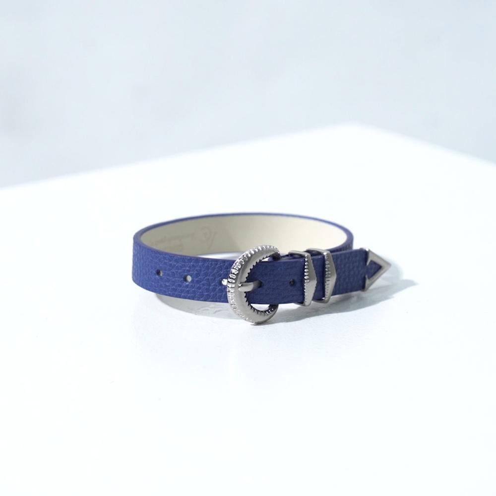 Allclassic Alcbc001 Ac Signature Bracelet Blue (Silver)