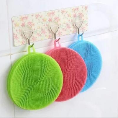 Magic Silicone Dish Bowl Multifunction Scouring Pot Pan Wash Brushes Kitchen Cleaner Washing Tool