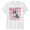 Happy Easter Unisexs TShirt Australian Shepherd Dog Lover Easter Gift For Her