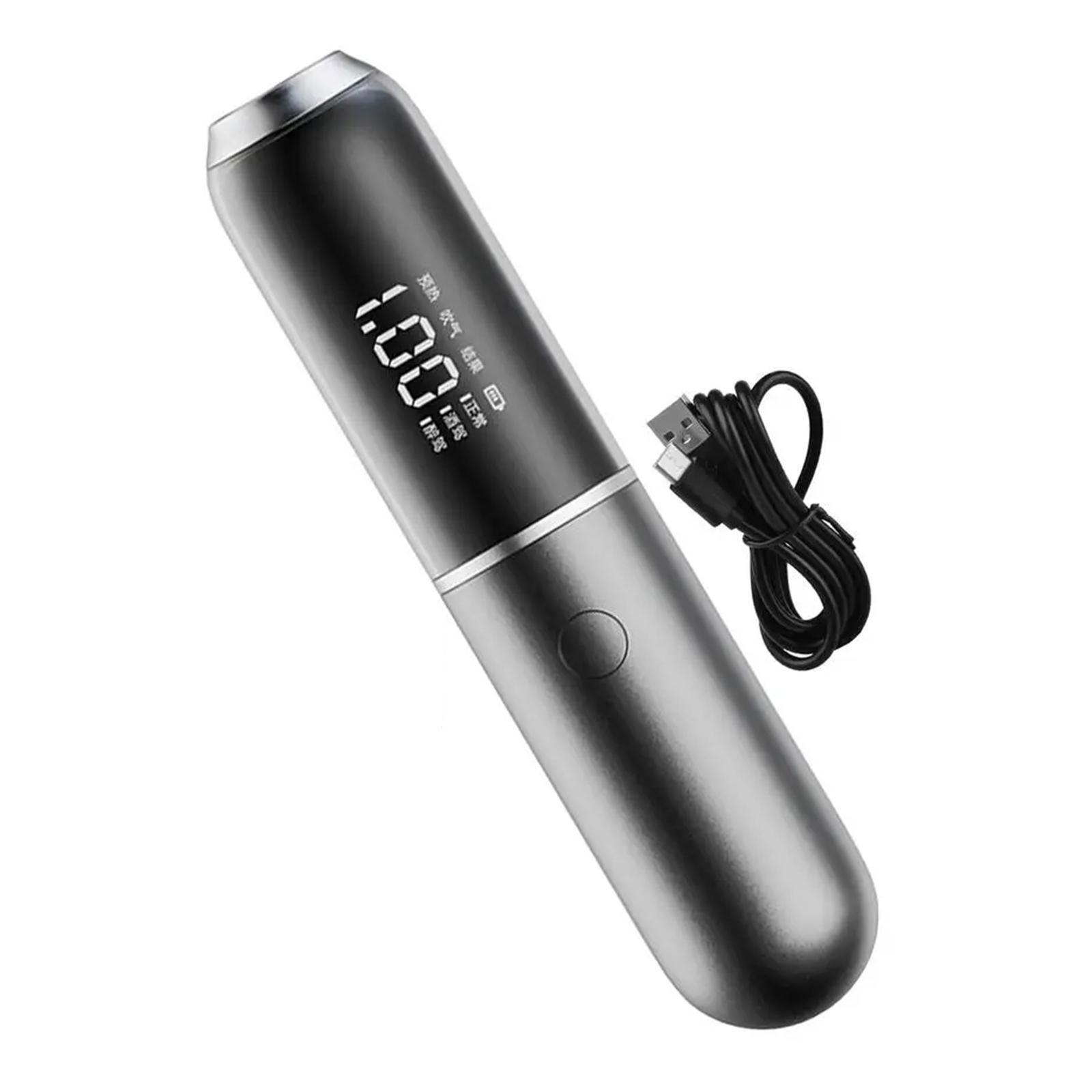 

Портативный респиратор, детектор алкоголя, тестер, быстродействующий ЖК-цифровой дисплей, анализатор выдыхаемого воздуха, подходит для водителей