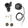 Sistema di Monitoraggio della Pressione degli Pneumatici TPMS per Moto Con 2 Sensori Esterni Sistemi di Allarme Pneumatici Moto Tempo Reale Carica USB 12V