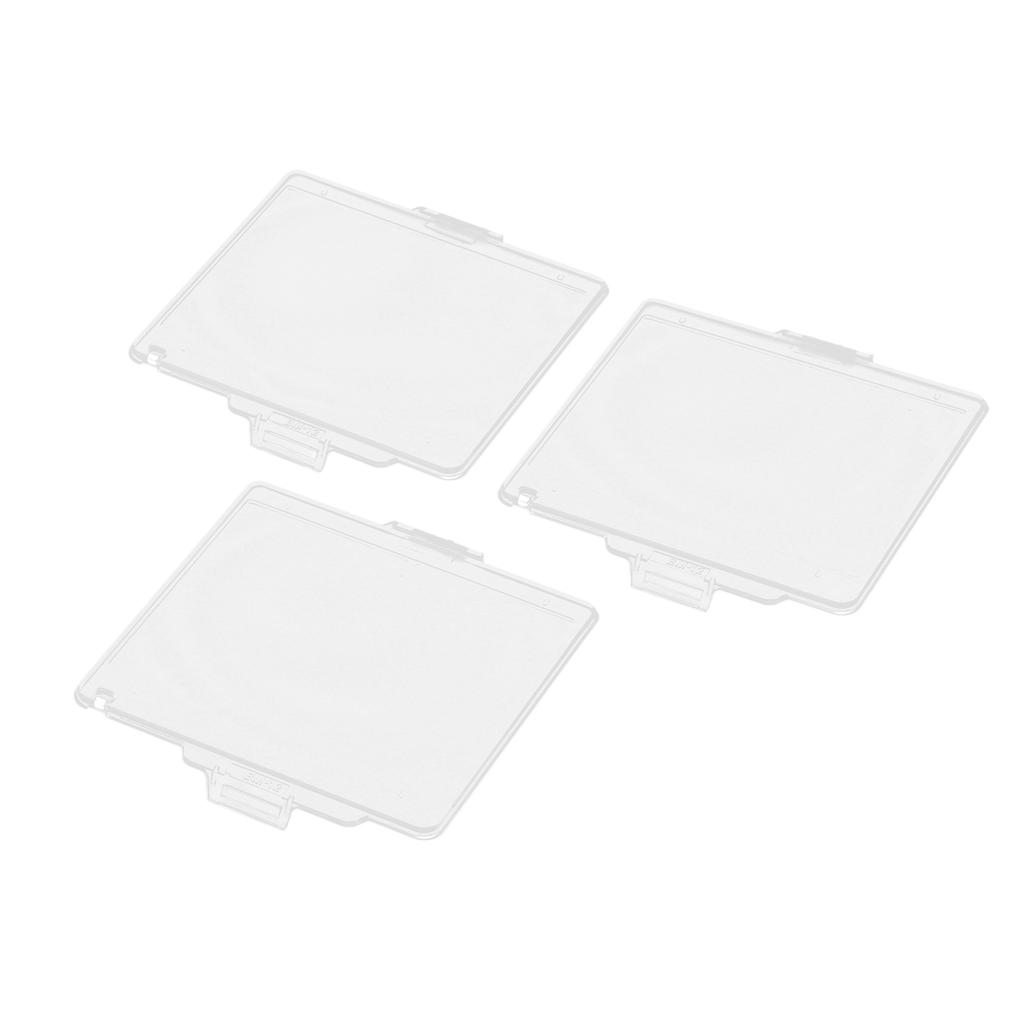 3Pcs Camera LCD Screen Protector LCD Screen Protective Cover for Nikon D800 (BM‑12)