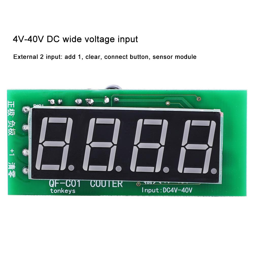 Counter Module High Quality 4 Digit Digital Display with Memory Function QF C04 DC440V