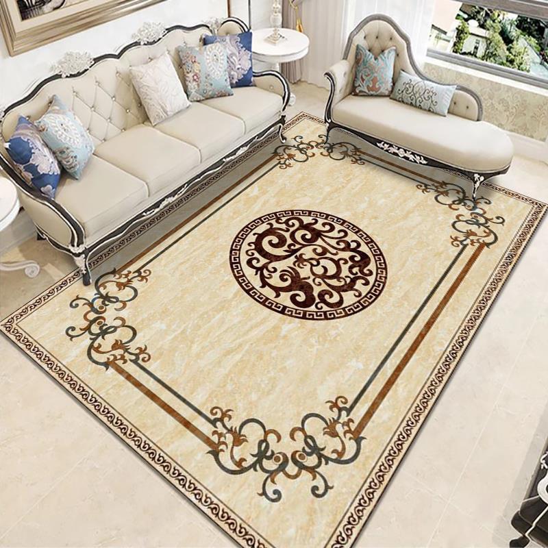 European Style Carpet American Style Living Room Coffee Table Carpet Mat Bedroom Bedside Carpet
