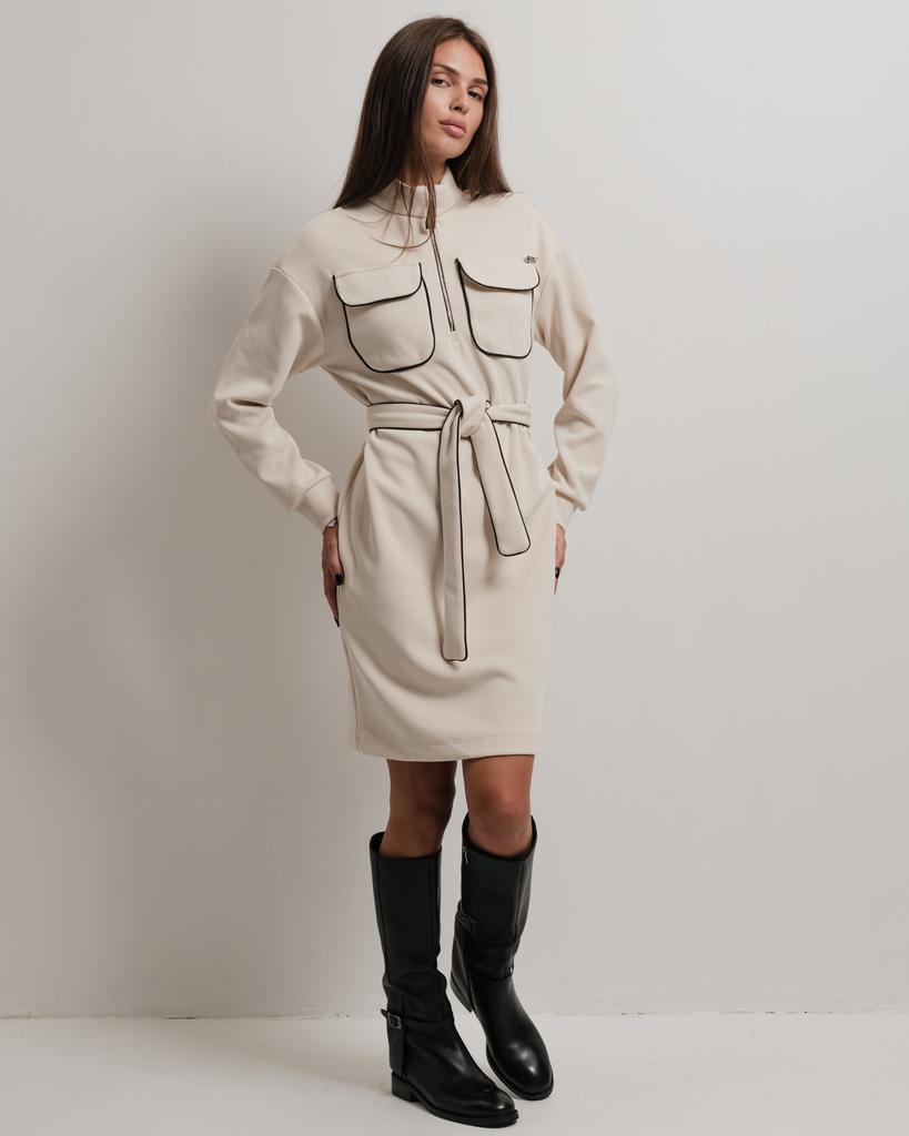 Autumn Dress Of White 5033 36 Milk