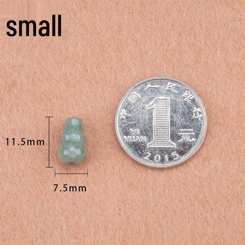 

Нефритовый тыквенный бусины класса А - Ледяной жадеит DIY Ювелирные аксессуары Браслет