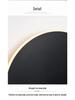 Nordic Modern LED Wall Lamp for Bedroom, Corridor, Staircase - Touch Control, Round Shape - Simple and Stylish Design