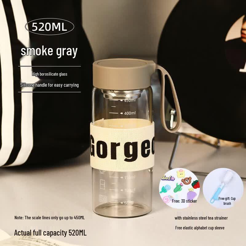 Portable Borosilicate Glass Measuring Cup