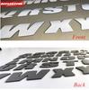 3D 8 Groups SPEED & Brake Blade Night Reflective Permanent Tire Lettering Car Decals Decoration Stickers Kit Stickers for 4 Tires