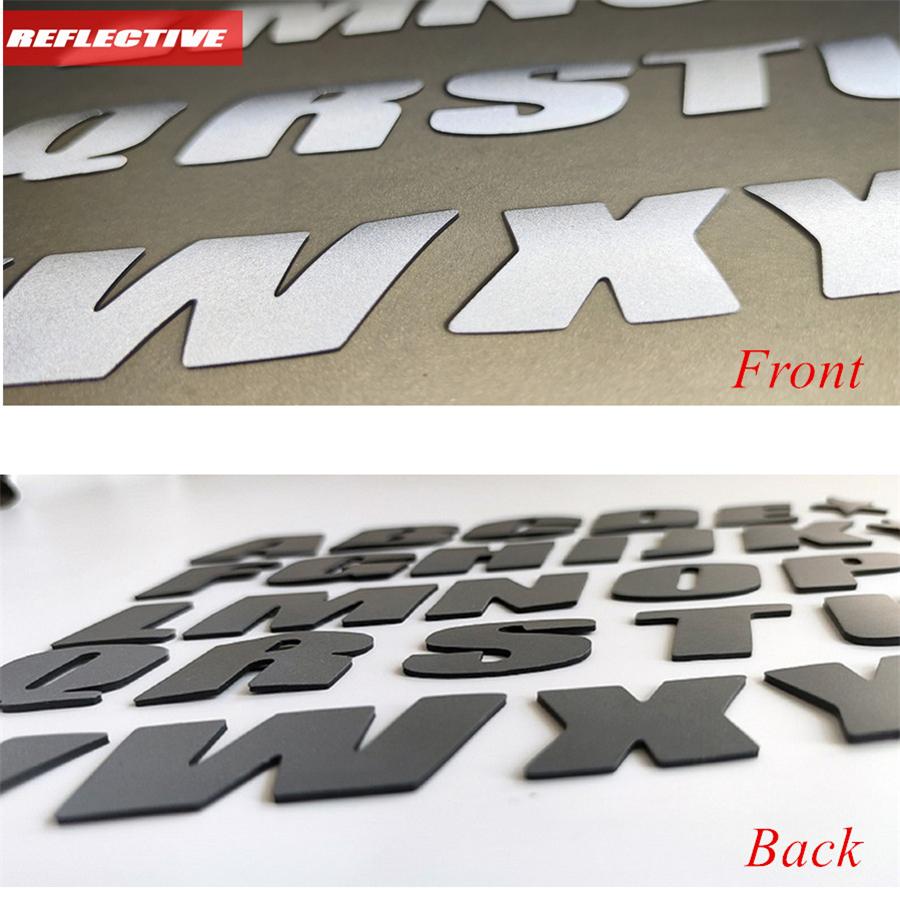 3D 8 Groups SPEED & Brake Blade Night Reflective Permanent Tire Lettering Car Decals Decoration Stickers Kit Stickers for 4 Tires