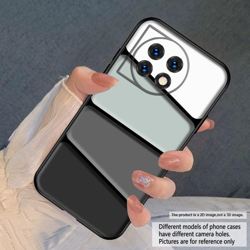 Colored color blocks For OnePlus 8 9 11 12 13 10 Pro 9RT 8T 12R Ace 3 5 2V Nord CE 4 Lite N20 SE 30 200 silicone soft phone case