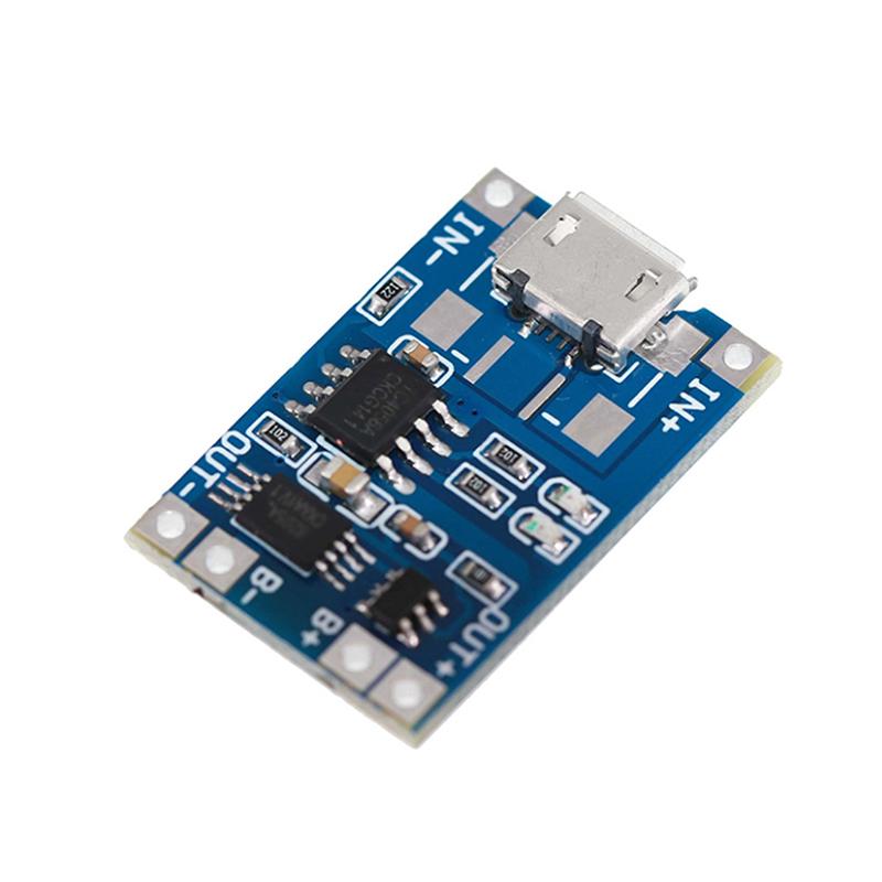 10Pcs 1A Tp4056 Lithium Battery Charging Board Type C Micro With Protection Board For Lithium Charging Module