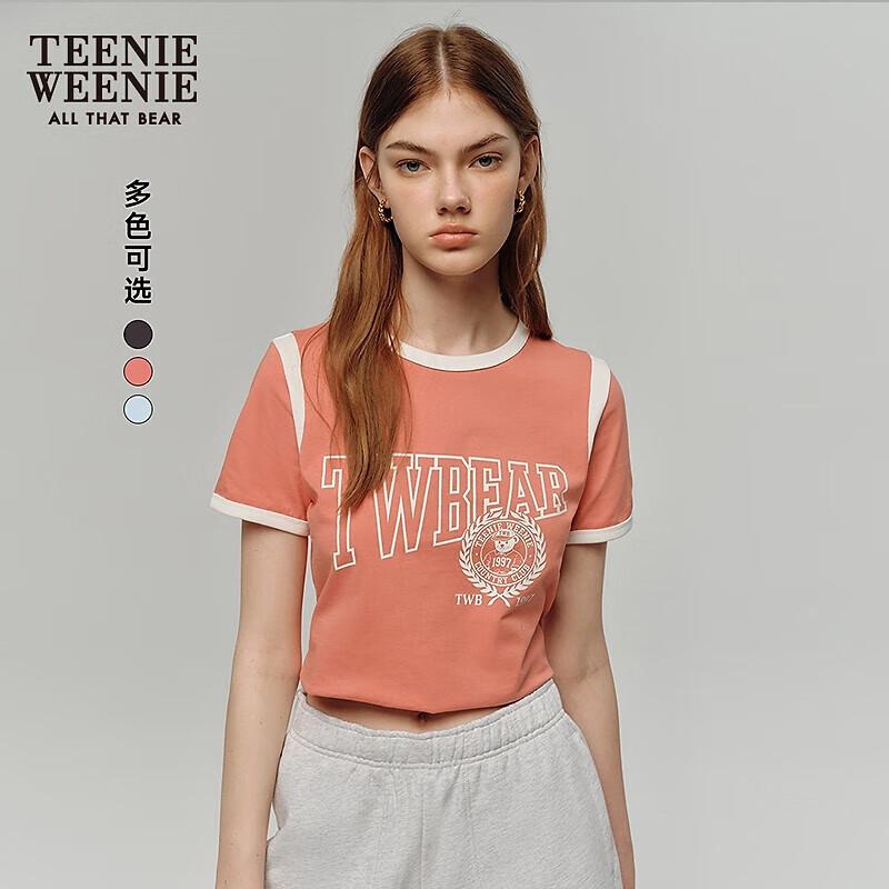 Teenie Weenie Women s Color Block Short-Sleeve T-Shirt XS