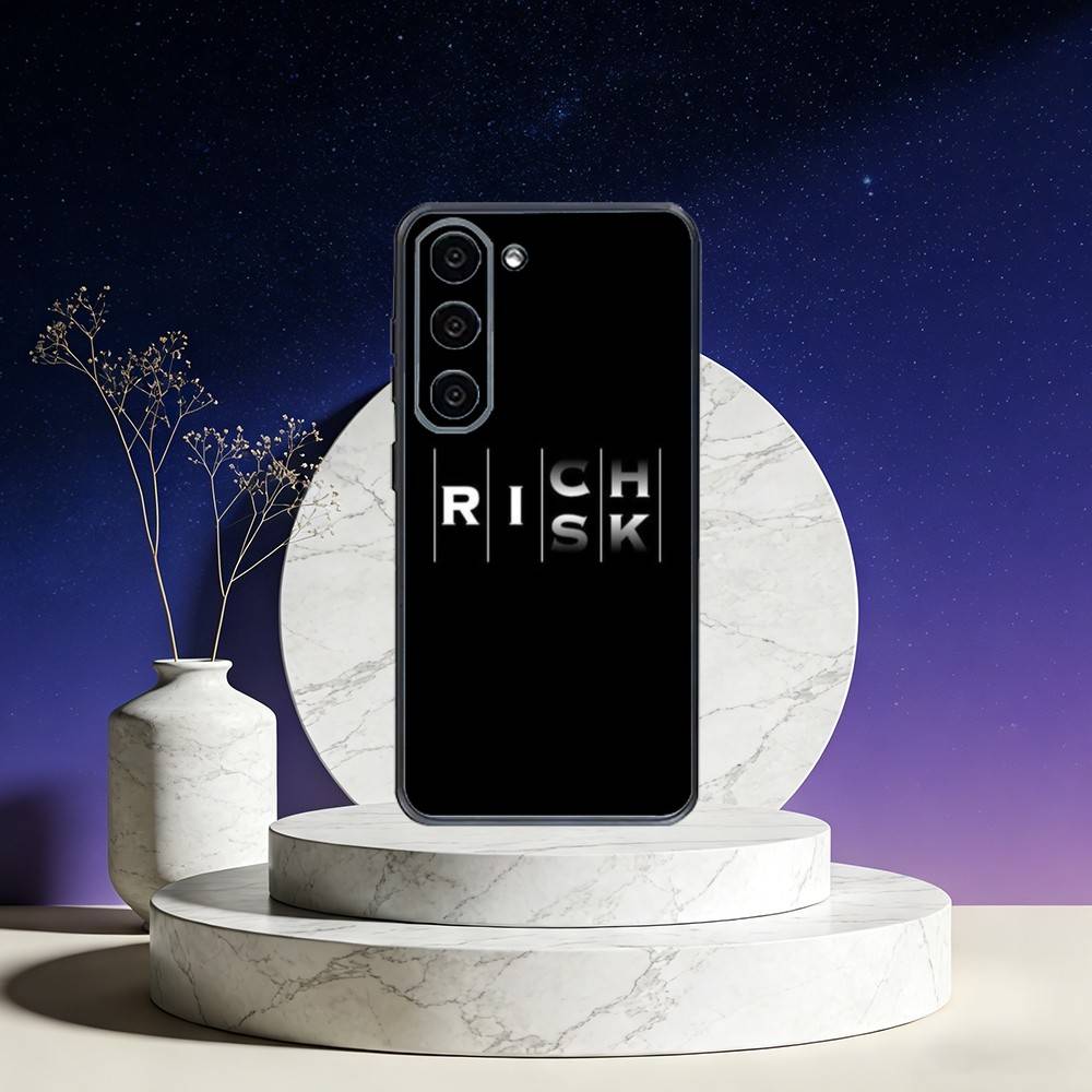 

Day Trader Trading RISK Phone Case For Samsung Galaxy A73,A72,A71,A70,A53,A52,A51,Others Soft Black Cover Samsung a53 5g