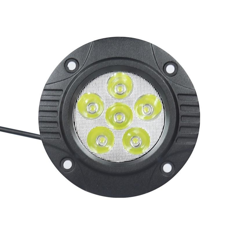 3 Inch 18W LED Car Work Light Off Road Driving Lights Truck Motorcycle Forklift Light High Power IP67 Waterproof Car Lights