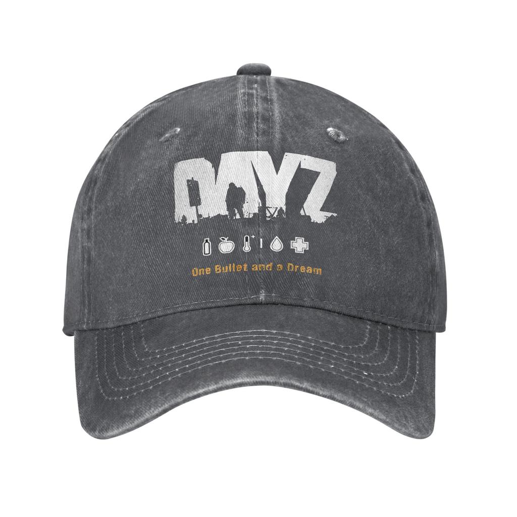 Lässige DayZ Baseballkappe mit einem Schuss und einem Traum, Unisex für Damen, distressed Baumwolle, Snapback-Kappe, Schießspiel, Outdoor-Workouts, Geschenkhut