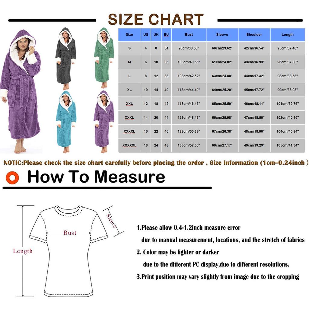 Fashion Women Winter Plush Lengthened Shawl Bathrobe Cardigan Home Clothes Long Sleeved Robe Coat Pajamas