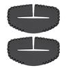1PC Car Seatbelt Buckle Protective Cover PU Leather Anti-collision Anti-scratch Protective Cover Interior Modification Supplies