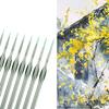 Detail Paint Brush Set 11Pcs Ergonomic Grip Miniature Brush for Fine Detailing and Acrylic Watercolor Oil Face Painting