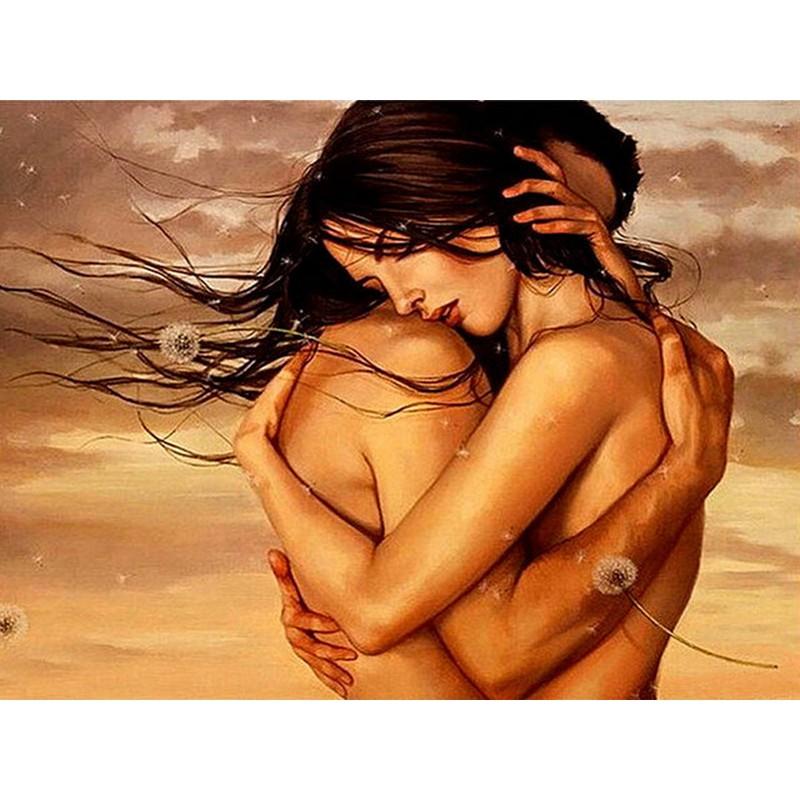 5D Diy Diamond Painting Portrait Sexy Woman Full Round Diamond Embroidery Cross Stitch Patterns Nude Art Needlework  Decor