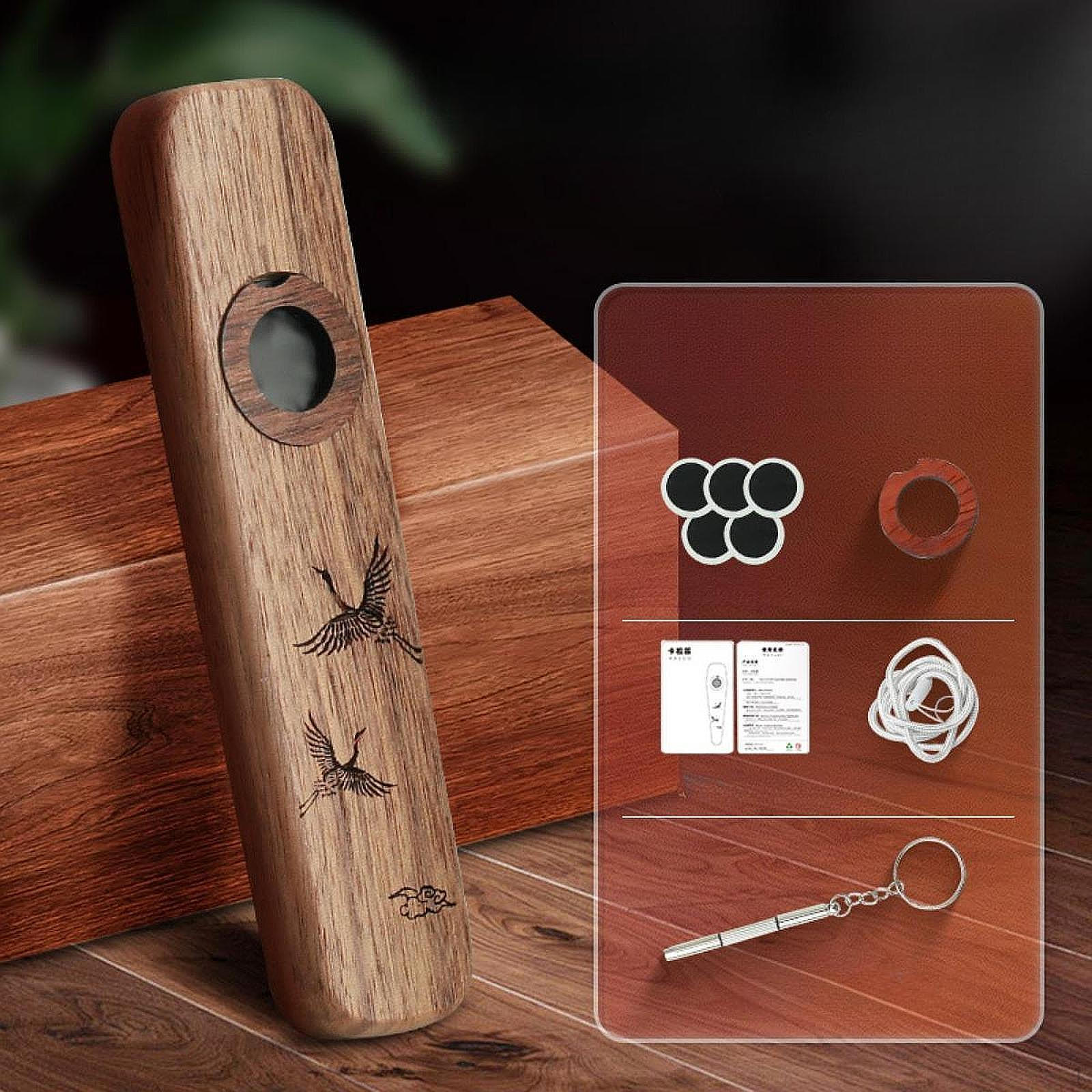 Казу Флейта из дерева с аксессуарами для кемпинга Style A