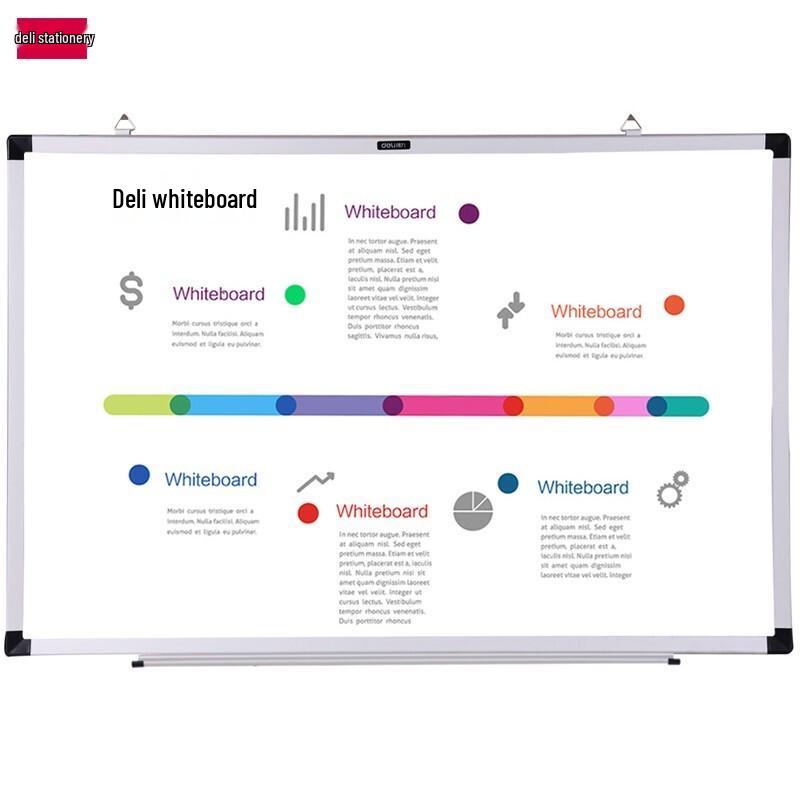 Deli Magnetic Fiberboard Whiteboard