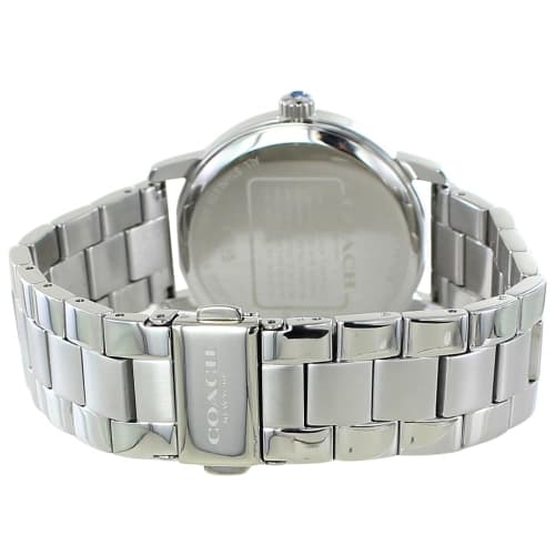 Coach Women's Grand Stainless Steel Bracelet Watch, Silver, 14503074