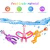 4er-Pack Magische Dehnbare Giraffen-Spielzeuge | Saugnapf Sensorisches Fidget-Spielzeug für Kinder | Partygeschenke & Klassenzimmerpreise für alle Jahreszeiten