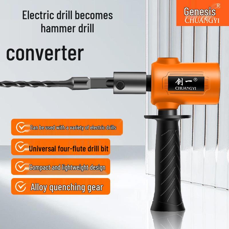 High-Power Lightweight Electric Hammer Drill for Cement and Concrete