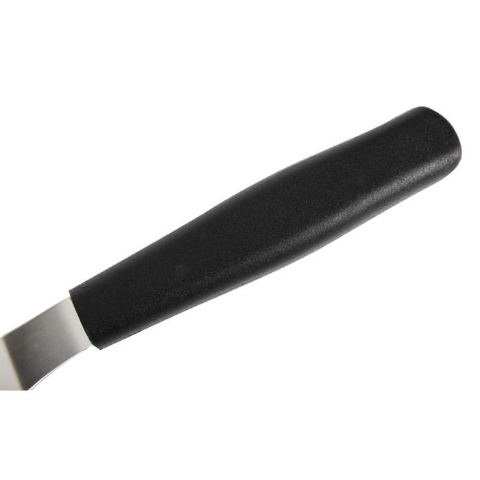 Spatule coudée - DICK - 10cm - Acier inoxydable - Manche en plastique - Flexible