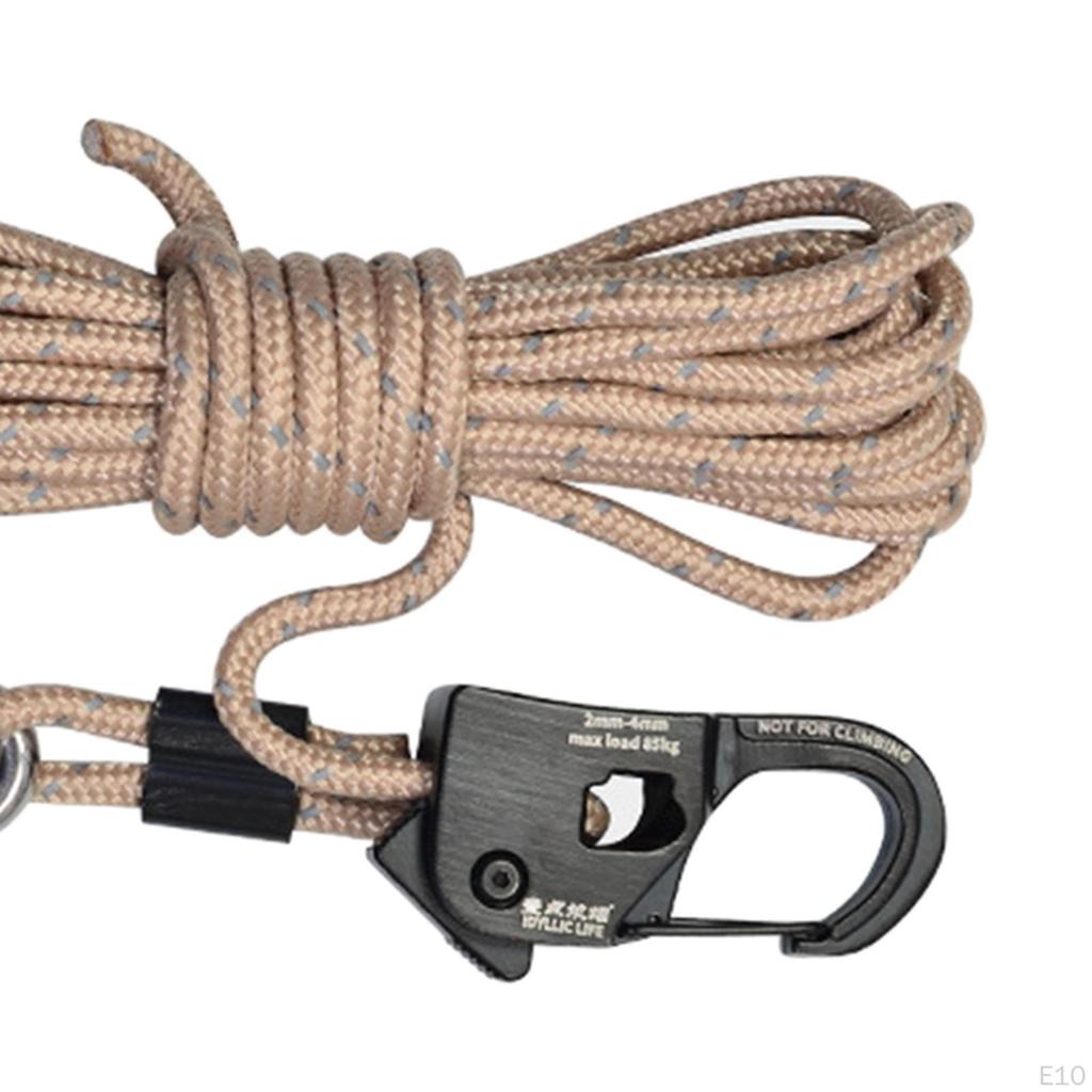 4mm Tent Guy Rope with Easy Locking System for Outdoor Adventures