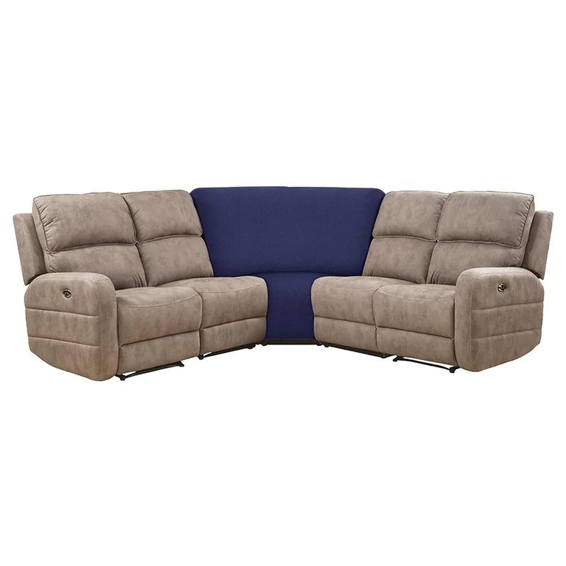 Corner Sofa Cover Stretch Corner Couch Cover Furniture Protector for Living Room L Shape Slipcover Couch Additional Seat
