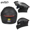 DOT Certified Flip-Up Full Face Motorcycle Helmet for All-Season Safety
