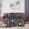 Monster Inc Blanket Quality Warm Soft Cartoon Throw Blanket Winter Picnic Couch Bed Graphic Bedspread