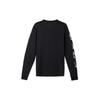 Nike Letter Print Crew Neck American Vintage Sports Casual Long Sleeve T-Shirt Men Tops Black FJ1120-010