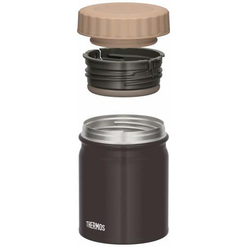 Thermos Vacuum Insulated Soup Jar, Black, 400ml, JBT-400 BK