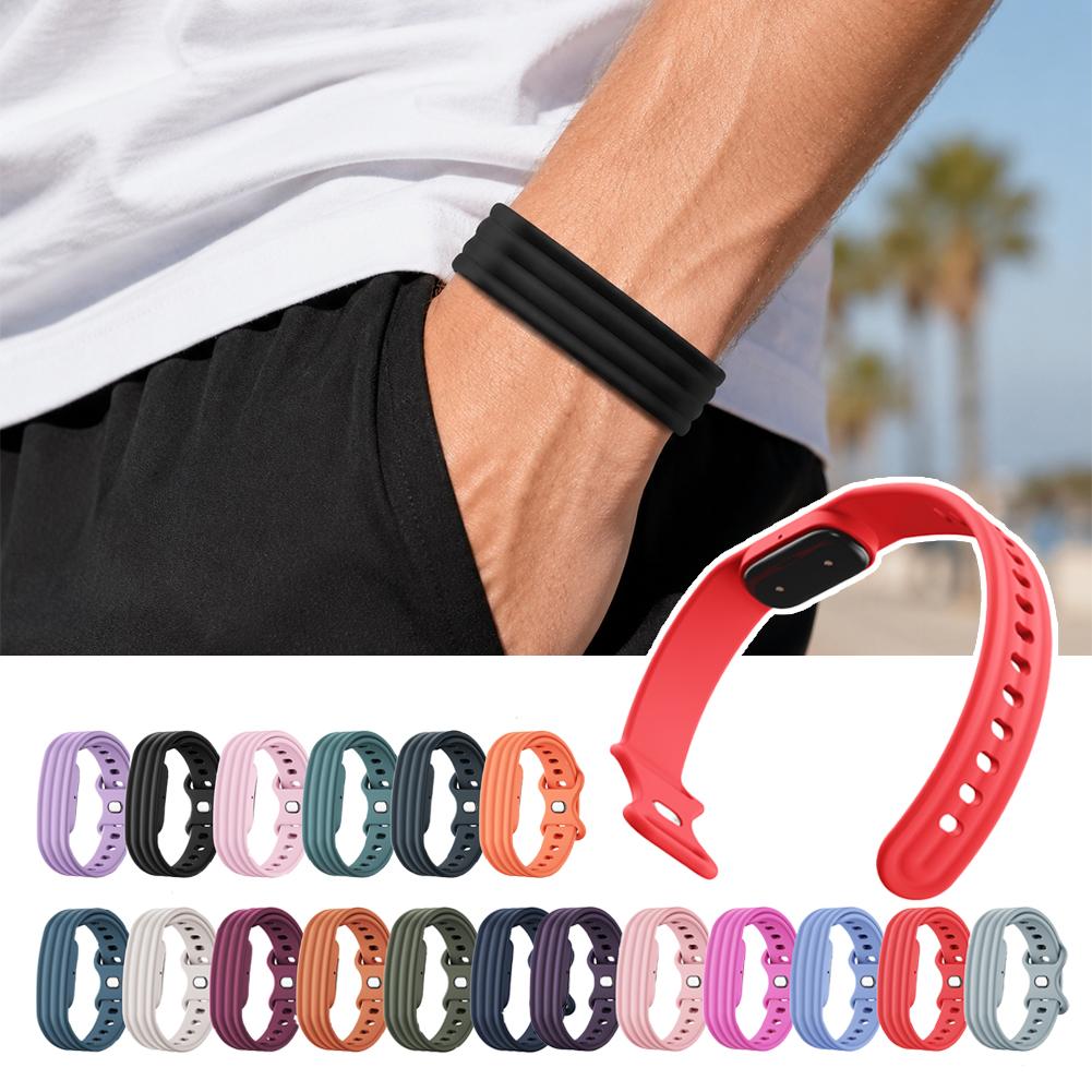 Cinturino Morbido in Silicone per Orologio Sportivo per Google Fitbit Air Braccialetto Regolabile Cinturino di Ricambio Accessori Fitness Tracker