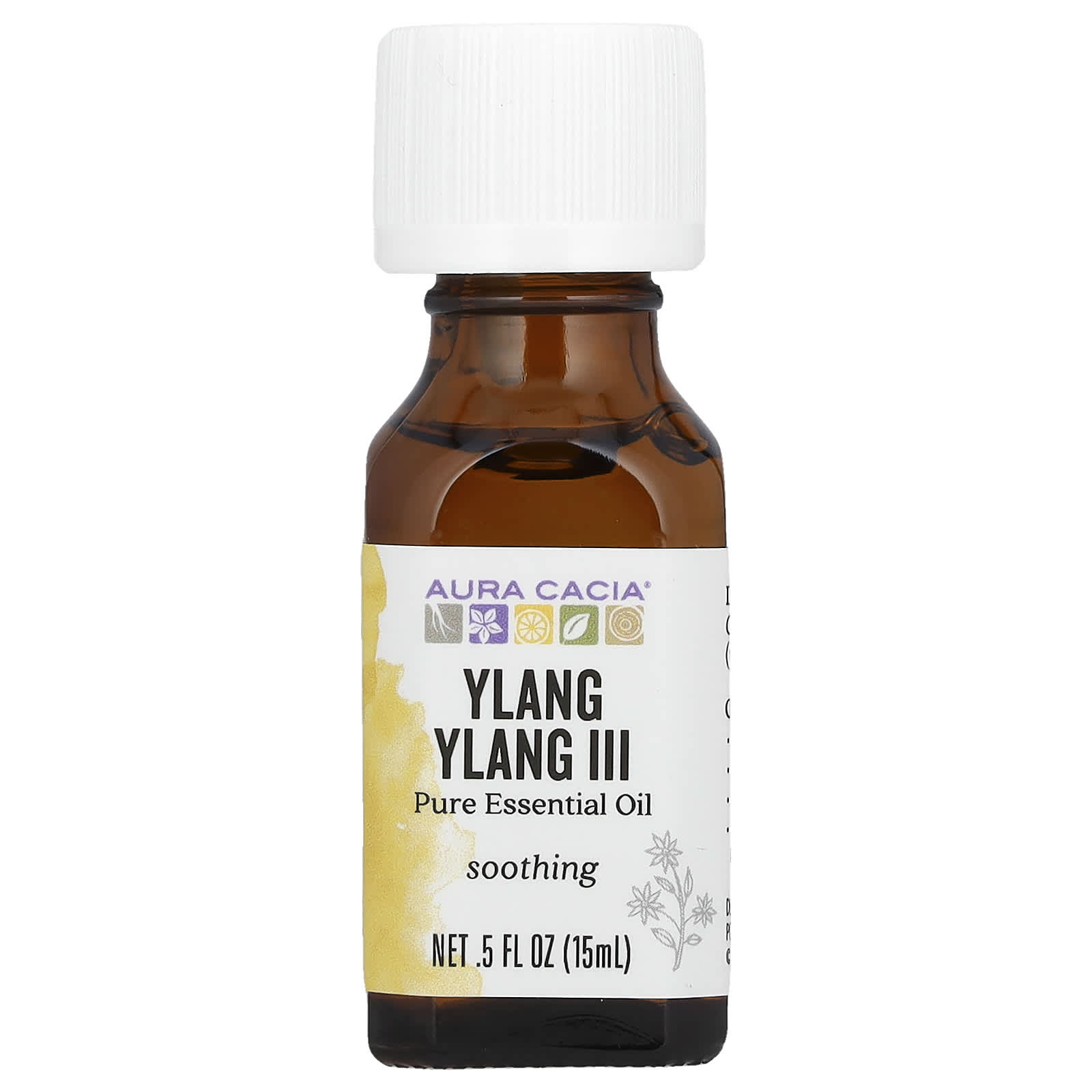 

Pure Essential Oil, Ylang Ylang Iii, 15Ml(0.5Fl Oz)