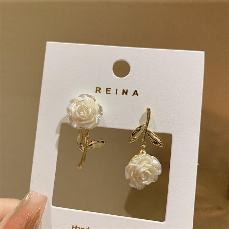 Elegant Korean-Japanese Rose Stud Earrings for Women: Chic, Sweet, and Modern Style (2026)