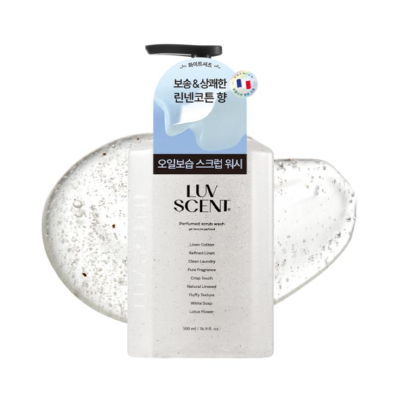 

Luvscent Scrub Wash (500ml) White Shirt Linen Cotton
