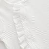 Baby koi Baby Clothes Bodysuit, Short Sleeve Summer Clothes for Girls, Open-Front Coverall Romper, Perfect for Newborns, Shrine Visits, Shichi-Go-San,