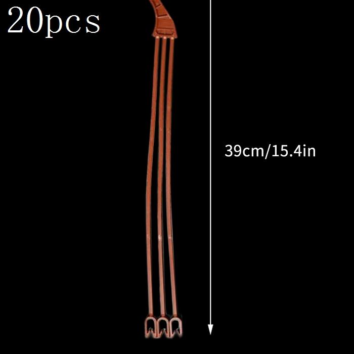 10/20Pcs Plastic Hanging Basket Hooks Hanging Planter Holder Flower Pot Hangers For Planters Bird Feeders Small Flower Pots Set