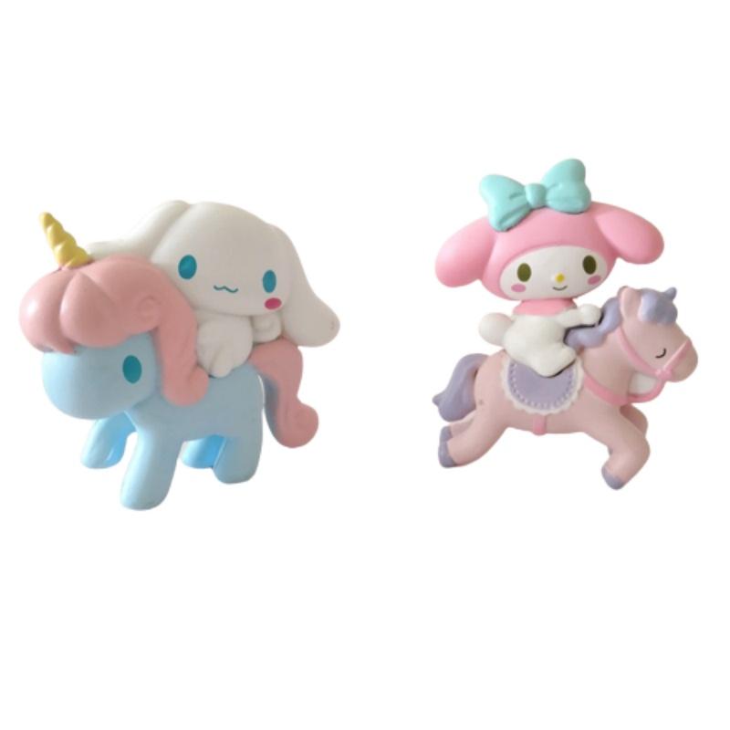 Sanrio Melody Cake Decorating Toy High-quality Pvc Plastic Figures