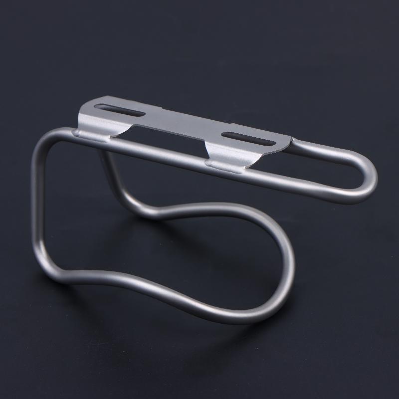 Lightweight Titanium Alloy Bicycle Water Bottle Holder Rustproof Cage Bike Bottle Bracket For Mountain Road Bike Cycling