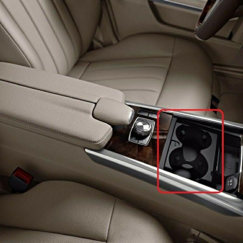 Car Front Center Console Water Cup Holder Insert Frame For Mercedes Benz W212 E-Class 2013 A2126800110