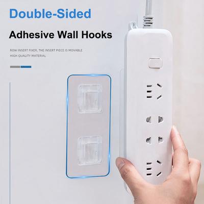 Transparente Haken Doppelseitiger Wandaufbewahrungshalter Für Küche 5/10er Set Wandhaken Kleiderhaken Starker Klebstoff Saugnapf Badezimmer Saugnapf Zubehör